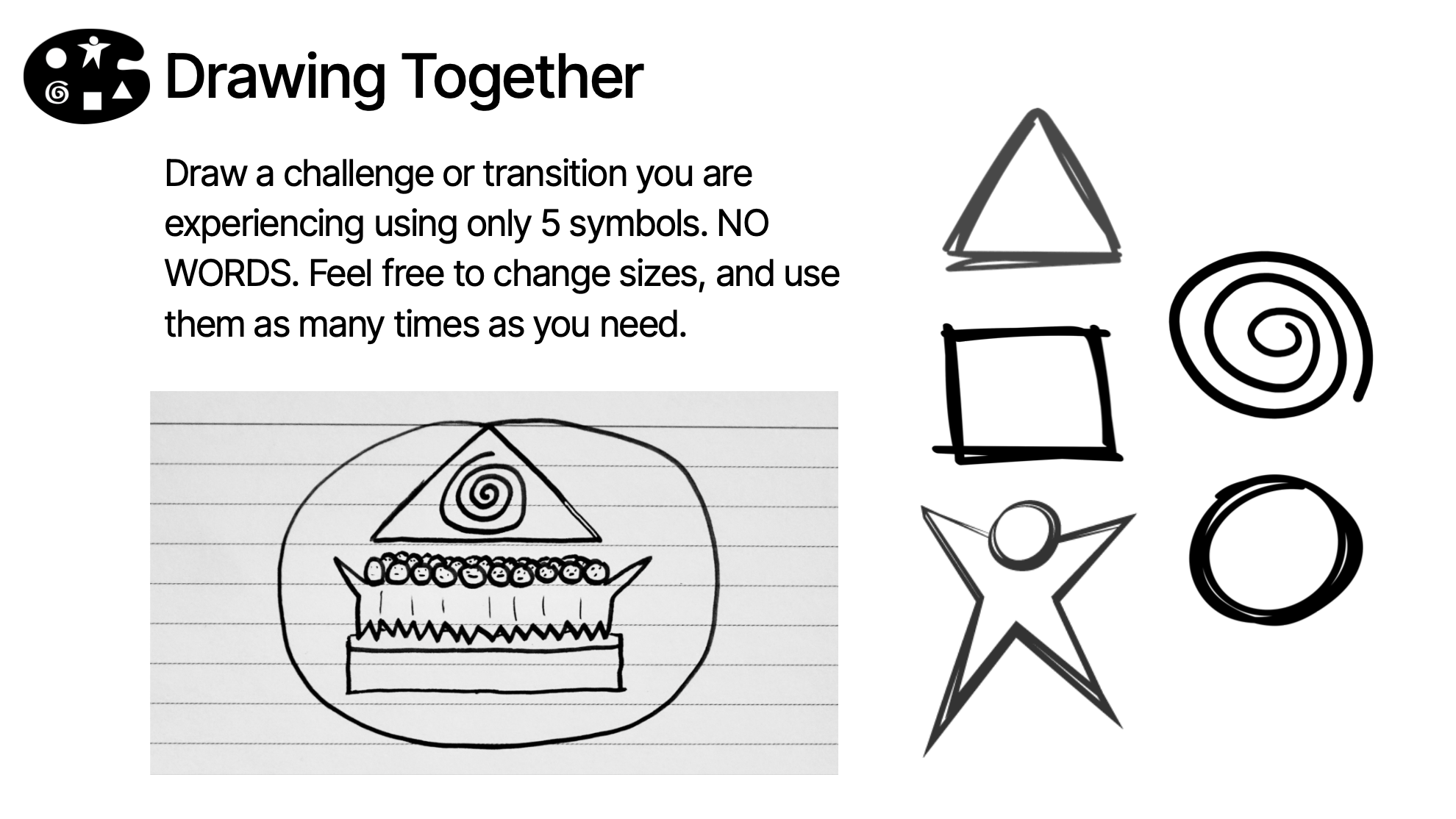 Handout Drawing Together - cinque simboli